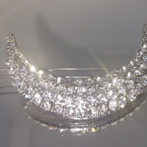 Crescent Moon Hair Clip